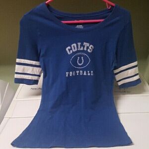 NFL Blue Colts Long Sleeve Tee